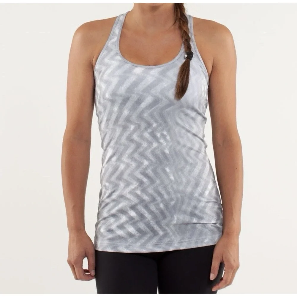 Lululemon Cool Racerback‎ Blazer Fossil Women's Size 6
